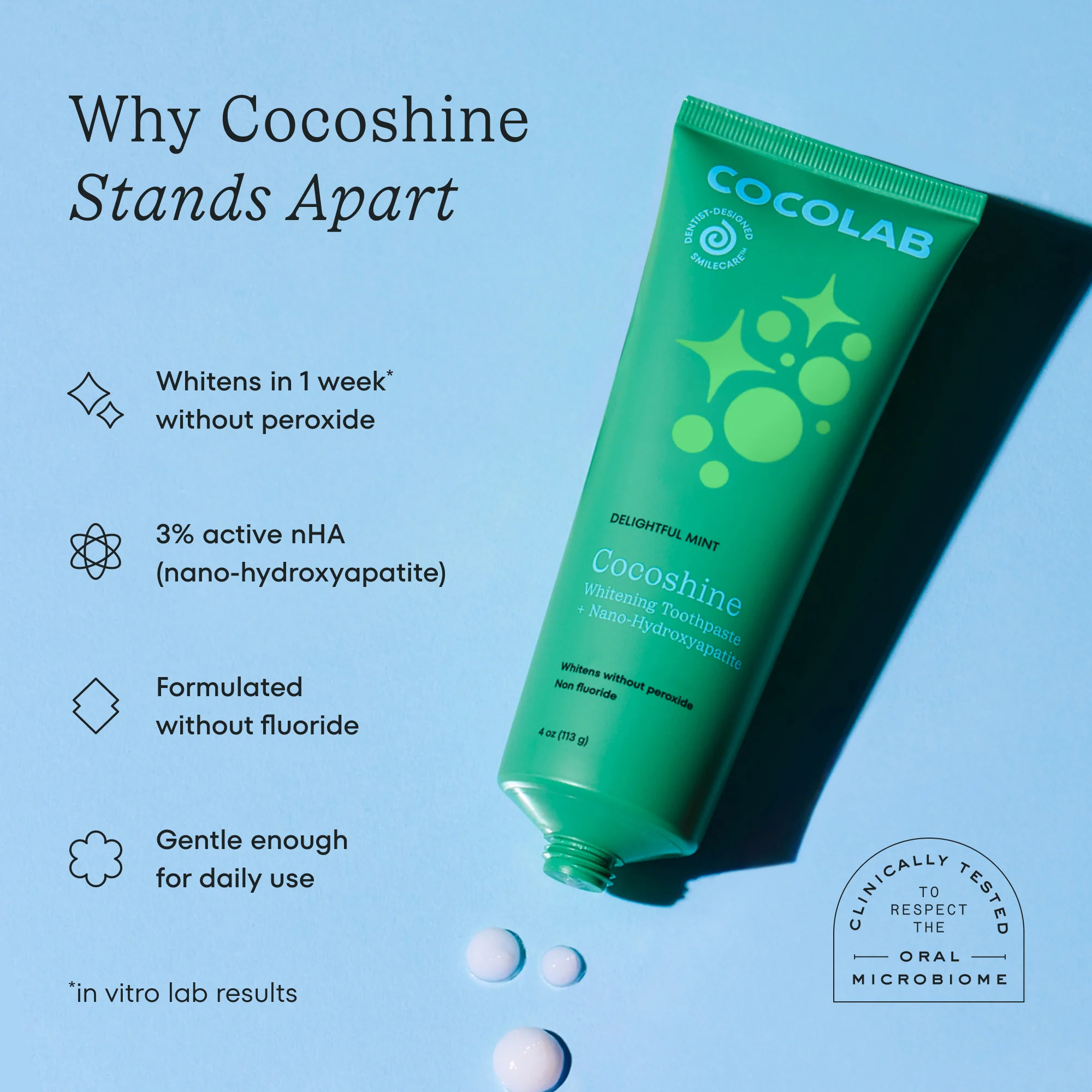 COCOLAB Cocoshine Whitening Toothpaste - Image 4
