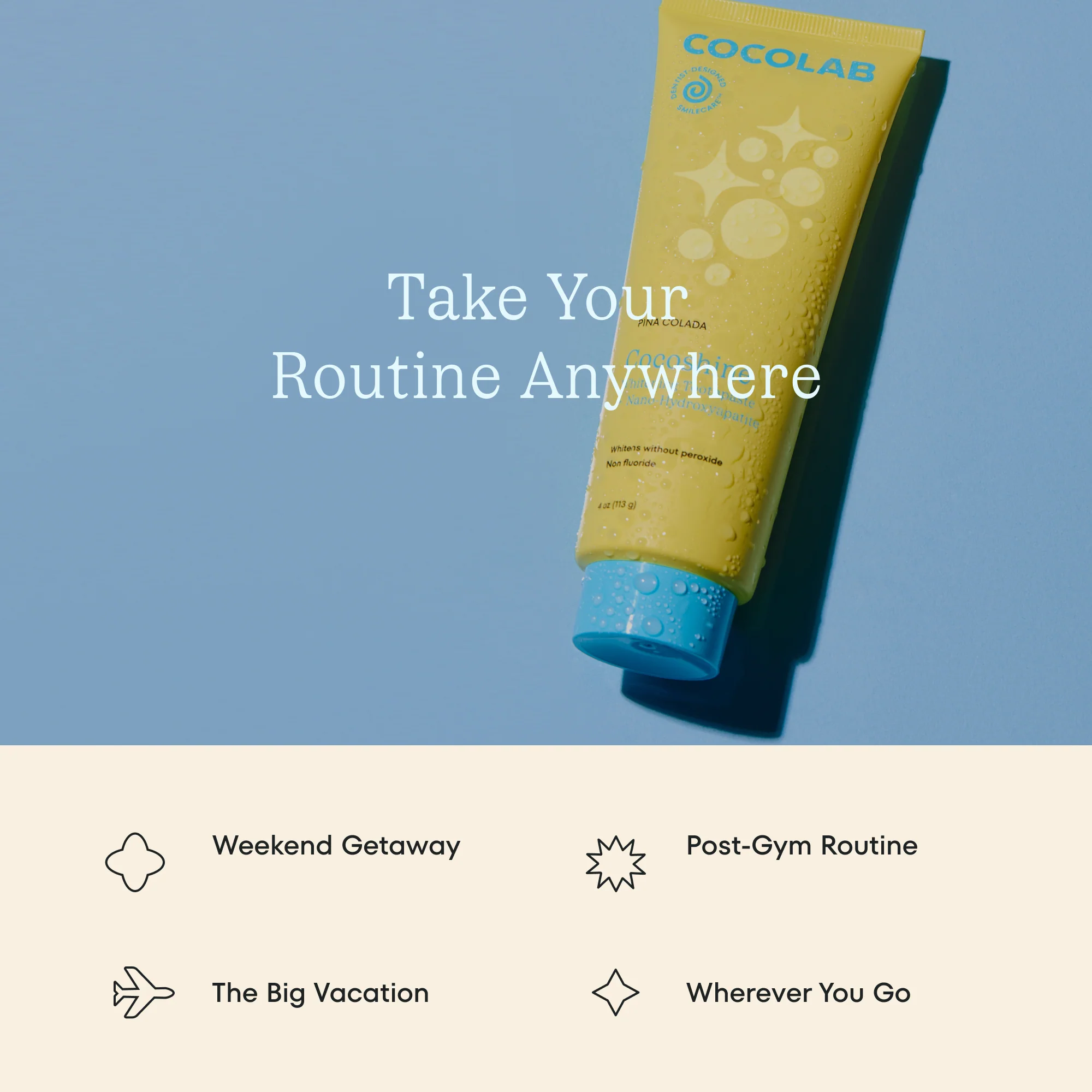 Cocoshine Whitening Travel Toothpaste - Image 4